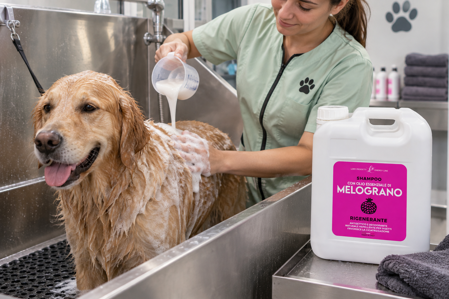 First intervention shampoo